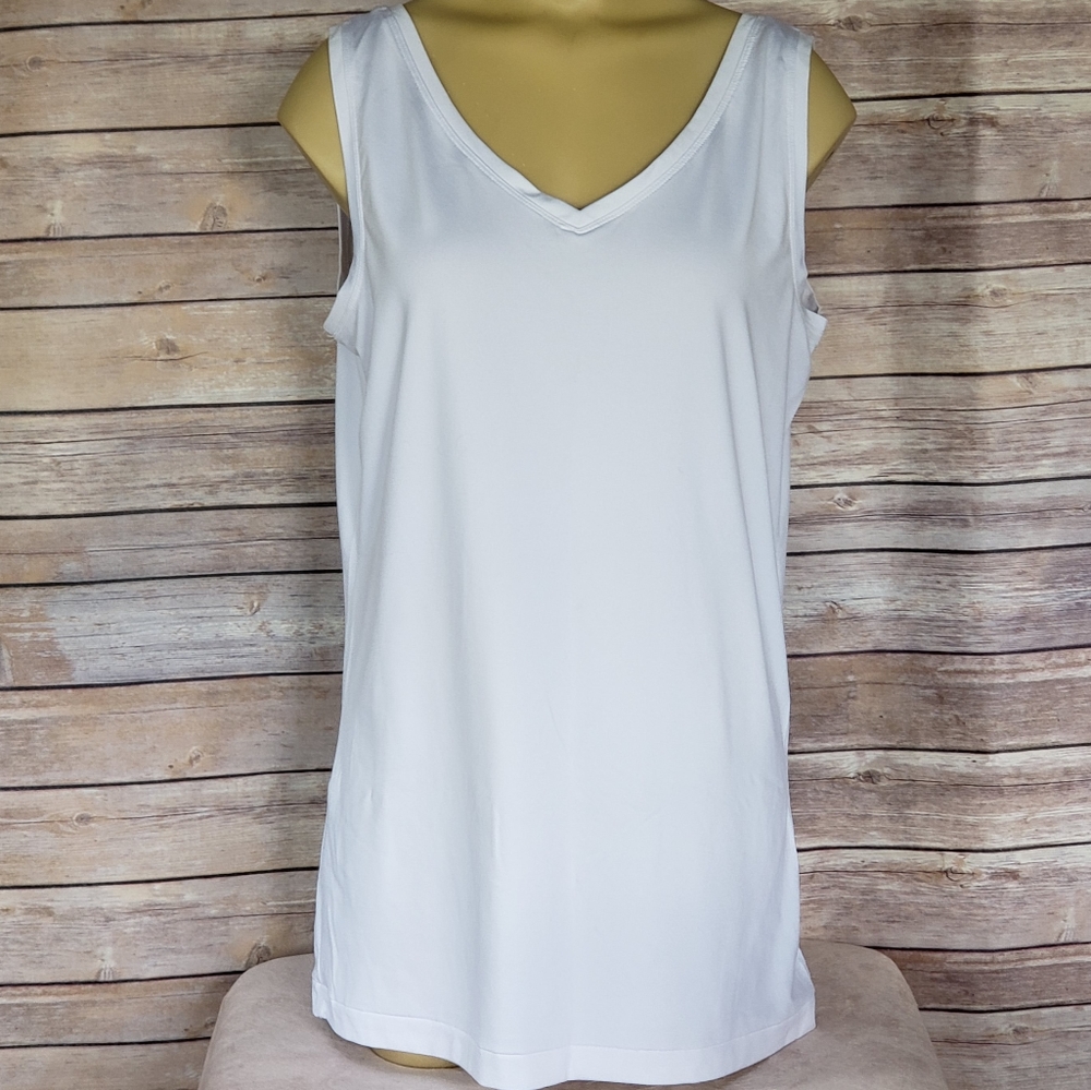 White V-Neck Camisole